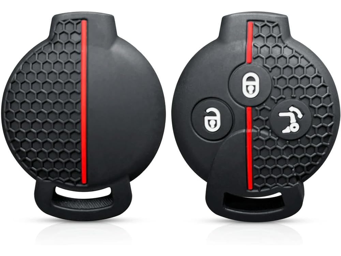 Capa De Silicone Para Chave Carro Mercedes Benz Smart 451, 450-roadster, K Smart City, Fortwo Coupe, Cabrio, Crossblade
