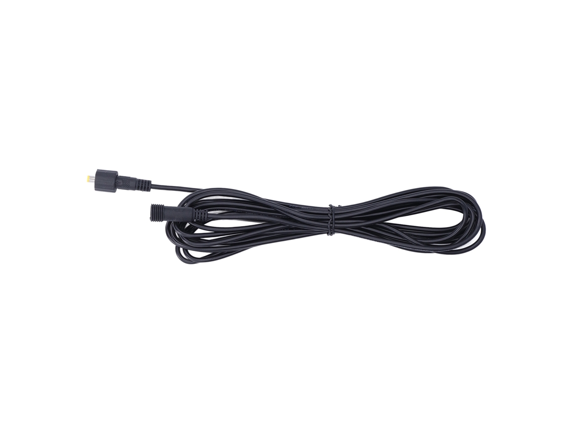 MARCA cabo de extensão de luz solar dc5.5x2.1mm 5 metros universal 12v 24v