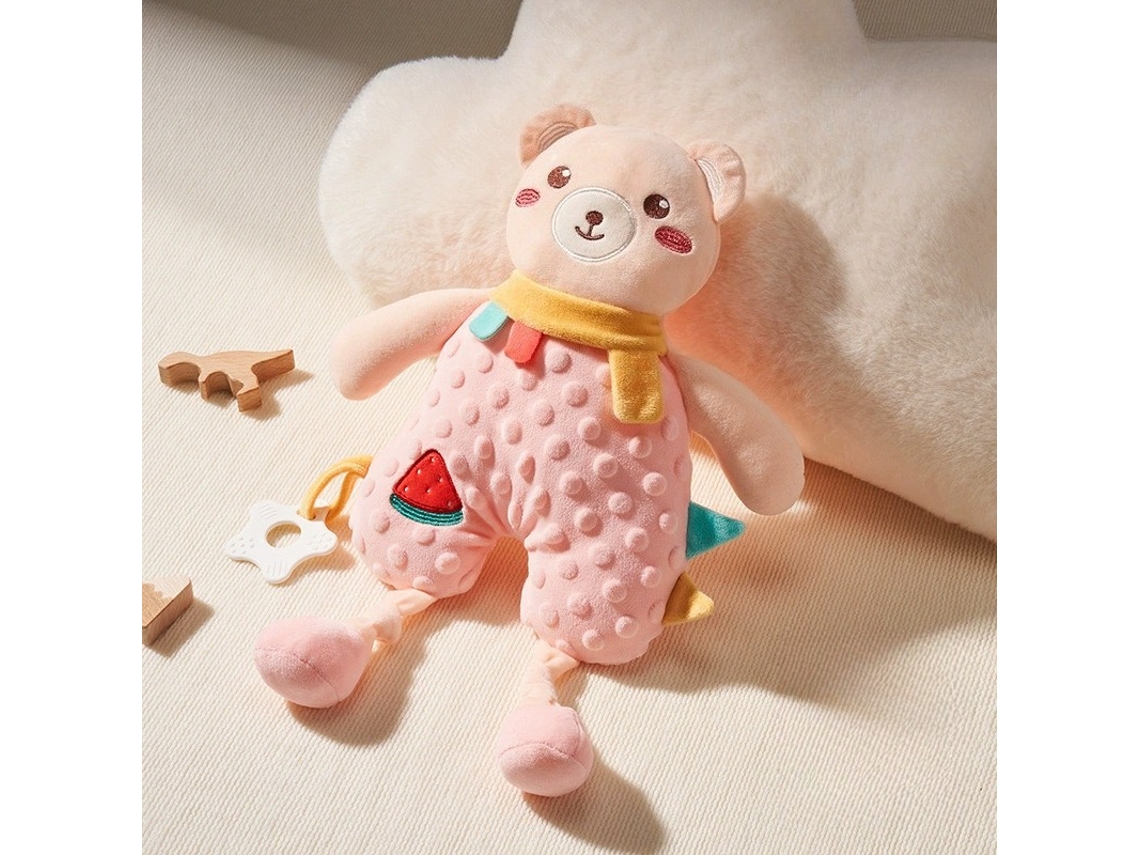 Boneca Reconfortante Para Bebé Com Rebordo Macio, Brinquedo Para Recém-nascidos Meninos E Meninas (0-12 Meses) Urso Melancia Hexinyigjly