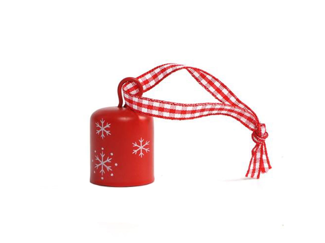 Sinoletes Vermelhos Pequenos com Fita de Floco de Neve, LAXISCREED