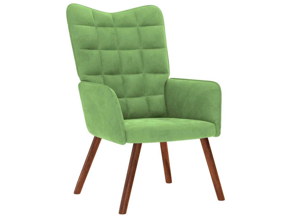 Relaxing Chair, Relaxing Chairs Vidaxl Verde Veludo