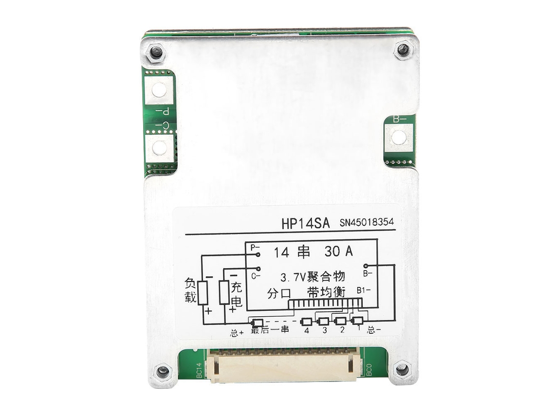 Laxiscreed 14s 48v Bateria De Lítio Com Placa De Proteção E Radiador De Alumínio