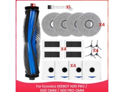 Conjunto De Acessórios Para Aspirador Robô: Escova Lateral Principal