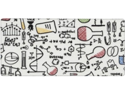 Mouse Pad Grande para Computador com Base de Borracha Antiderrapante, 40 X 90 Cm, Ideal Experimentos Química e
