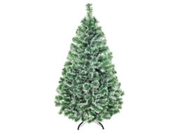 Árvore De Natal Artificial Com 416 Ramos De Pet E Base De Metal, Ø75x150 Cm, Verde