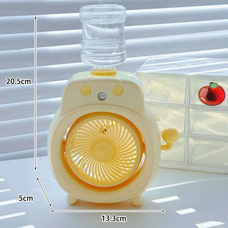 Mini ventilador 2 em 1 com umidificador MORADAVIVA