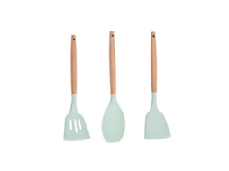Conjunto De Utenslios De Cozinha De Silicone Com Trs Peas Nostalgia88