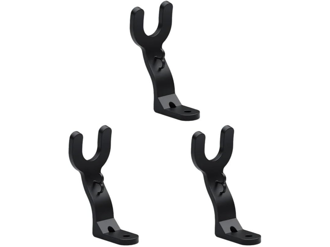 Conjunto De 3 Suportes Para Capacete De Motocicleta Com 1/2/3/4/5 Ganchos, Versáteis Para Armários De Cozinha