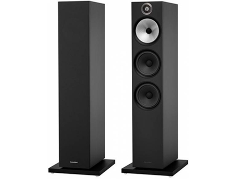 Colunas Chão B&W 603 Preto (Par) — 200W | 8 Ohms