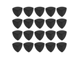 Mali 20pcs Protetor de Canto de Mesa Silicone Segurança Bebê para Móveis Preto