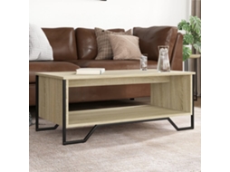 Vidaxl Mesa De Centro 100x51x40 Cm Derivados Madeira Carvalho Sonoma