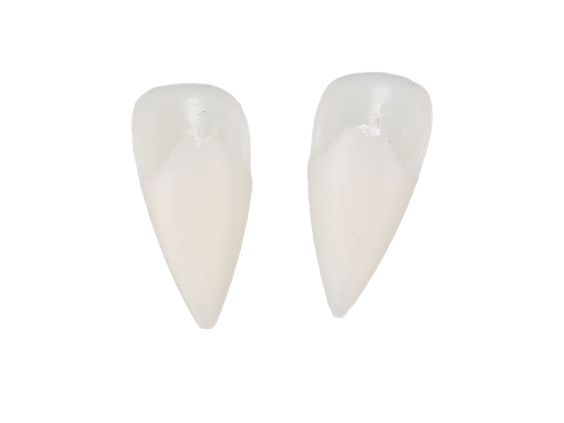 Presas de dentes postiços de terror seguras para cosplay