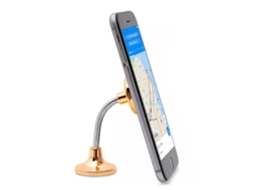 Suporte Magnético Para Carro Getit Aquarius Com Mola - Ouro Rosa