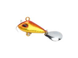 Isca Artificial Vib Metal Mini 20g com Luz Noturna Dourada