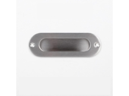 Porta Em Aço Inoxidável, 2 Puxadores De Janela Deslizantes Youther Silver