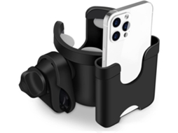 Porta-copos Universal Para Carrinho De Bebê 2 Em 1, Para Celular.