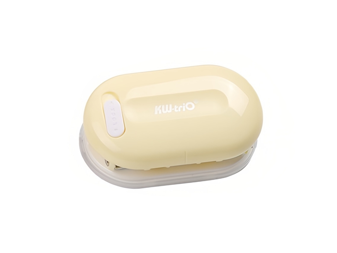 Furadeira de 3 Furos Mini Portátil para Papel Folha Solta, 5 Folhas Capacidade, Diâmetro 5,5mm, para Caderno Planner Office Escola