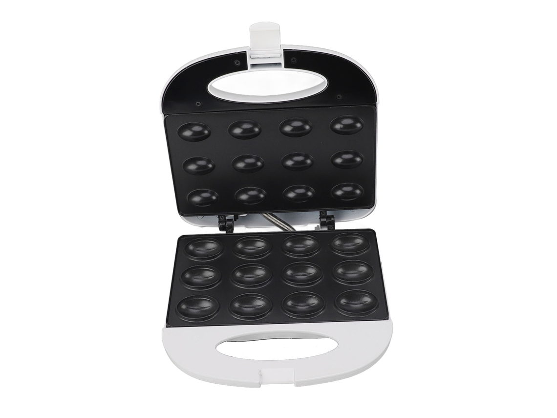 Máquina de Waffle Elétrica S/MARCA com Placas Antiaderentes 12pcs
