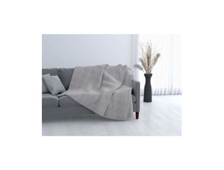 Cobertor xadrez cortado aos quadrados 54573 Sortido 125X155 Cm
