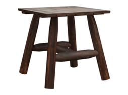 Side Table, Side Tables Vidaxl Marrom Madeira (n/a)
