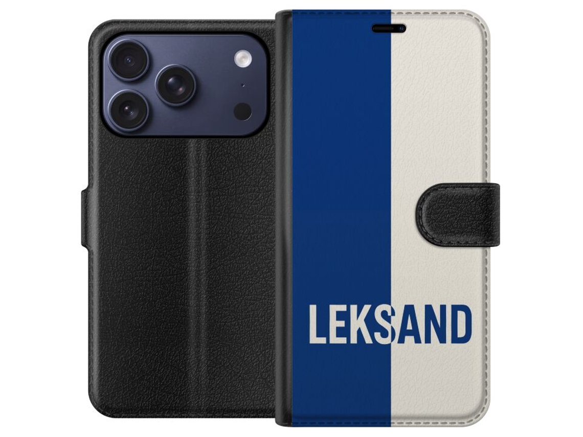 Capa Carteira Compatível Para Apple Iphone 17 Pro Leksand