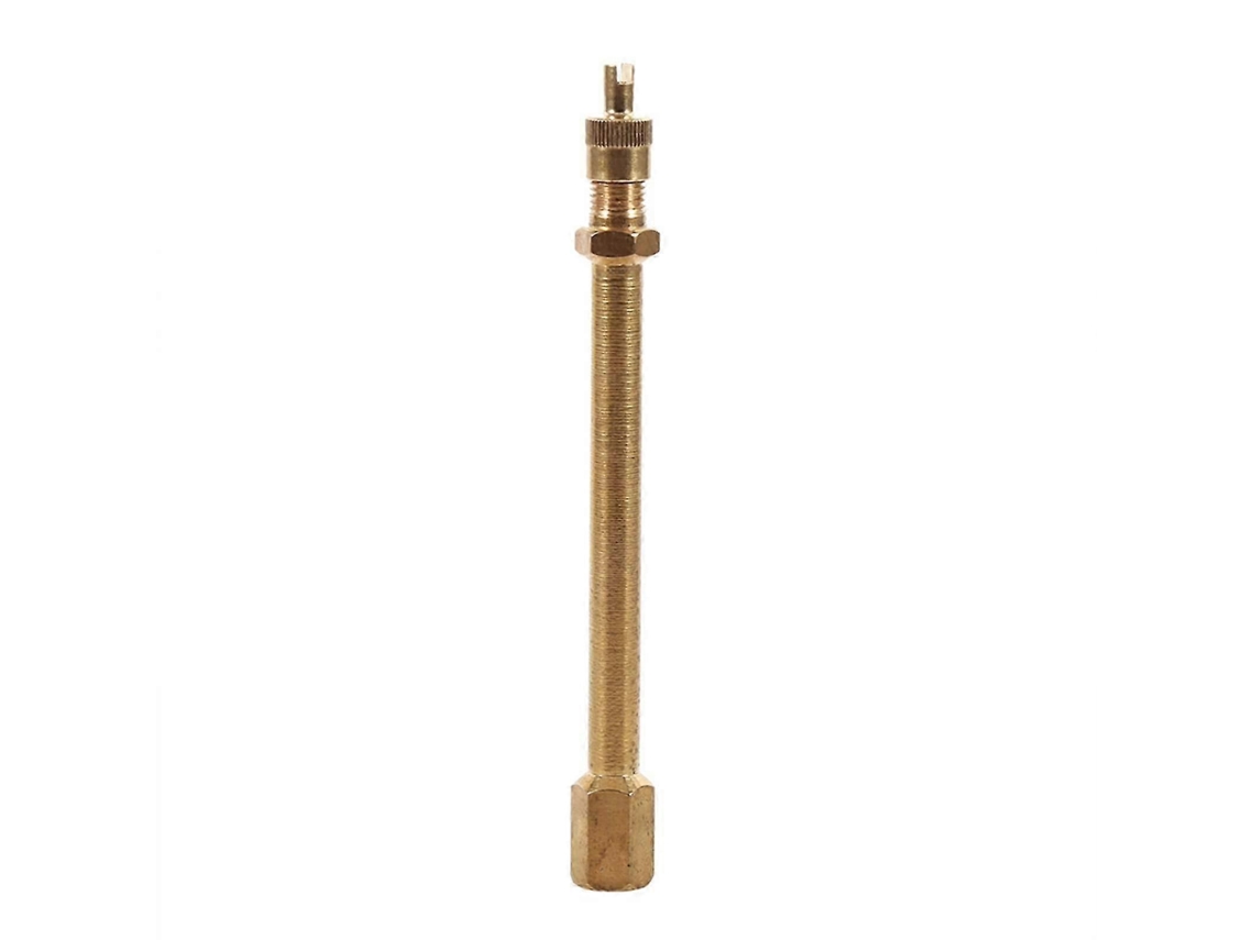 Extensor De Válvula De Pneu De Latão Com Rosca Reta, 100 Mm