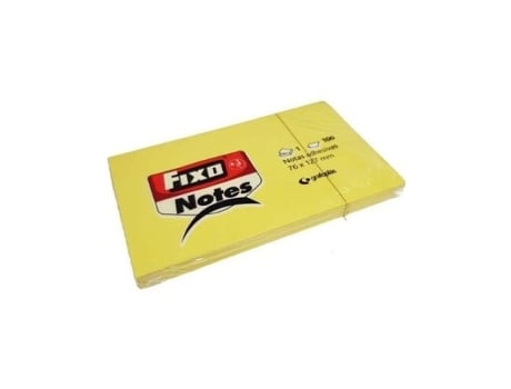 Livro Pack 12 Tacos Notas Adhesivas 76x127mm Fixo Amarillo De Desconocido (espanhol)