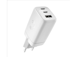 Carregador FRESH 'N REBEL 67W PD USB-A + 2x USB-C  (Branco)