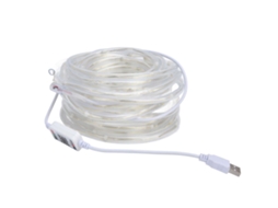 Luz de Cadeia Led Rgbw 100led Sincronizada com Música Controle App Bluetooth Ip45 10m