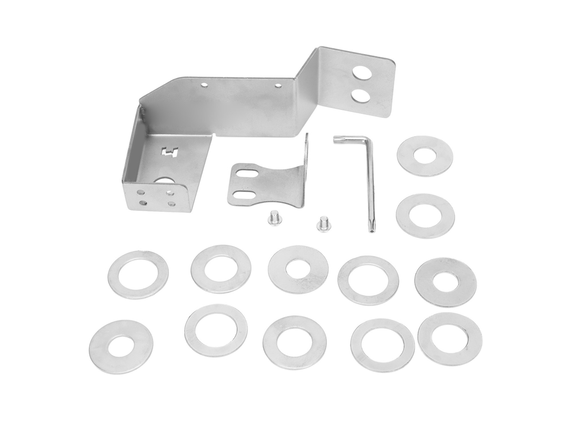 Aetheria bracket Antena Antirroubo Aço Inoxidável para Mitsubishi Pajero V73 V93 V97 Prata