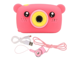 Câmera Infantil LAXISCREED Hd Duas Câmeras Rosa