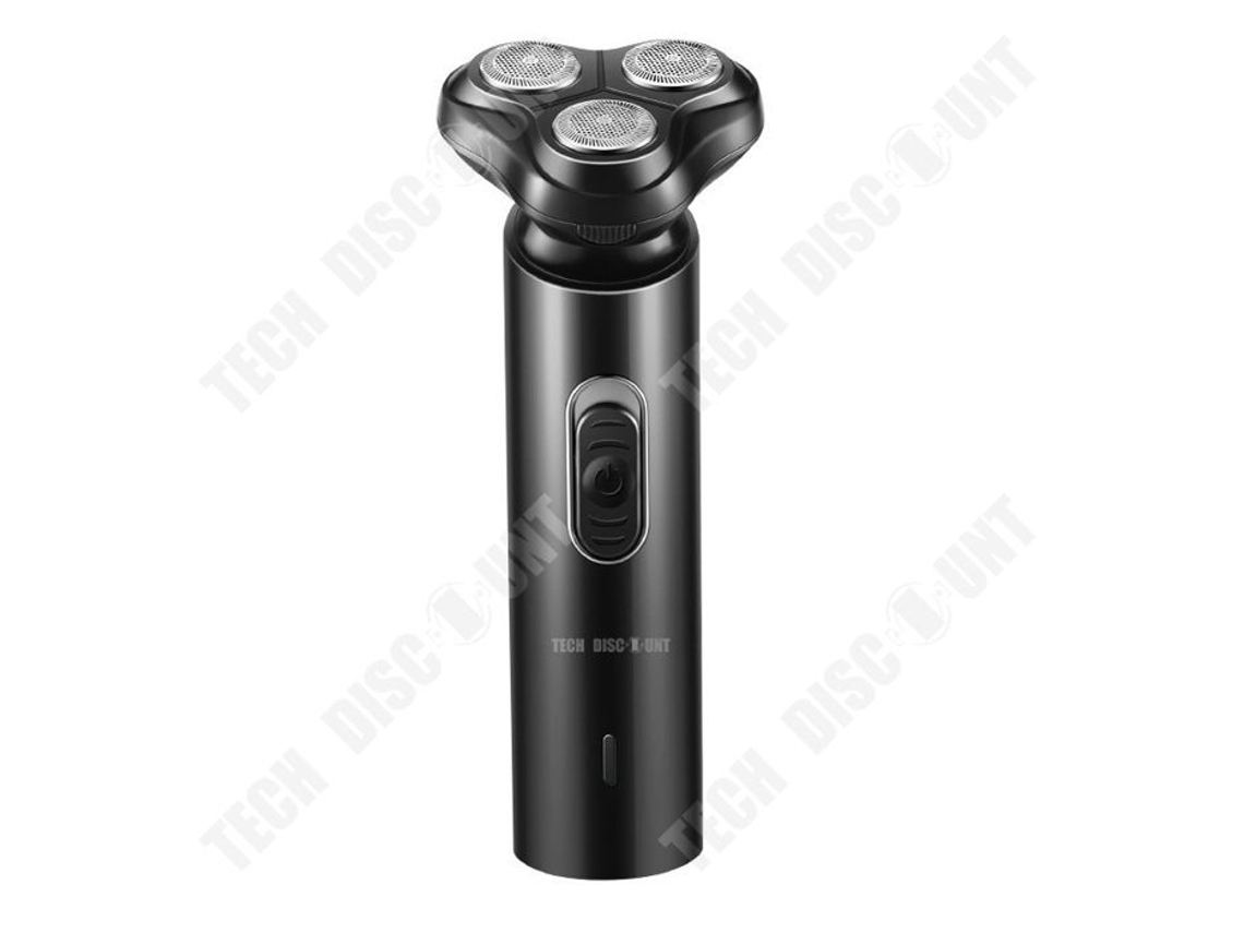 Barbeador multifuncional elétrico, recarregável negro TECH DISCOUNT
