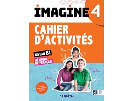 Livro Imagine 4 - Cahier Cahier Numerique De Camille Dereeper, Florence Guemas Et Al. (francês)