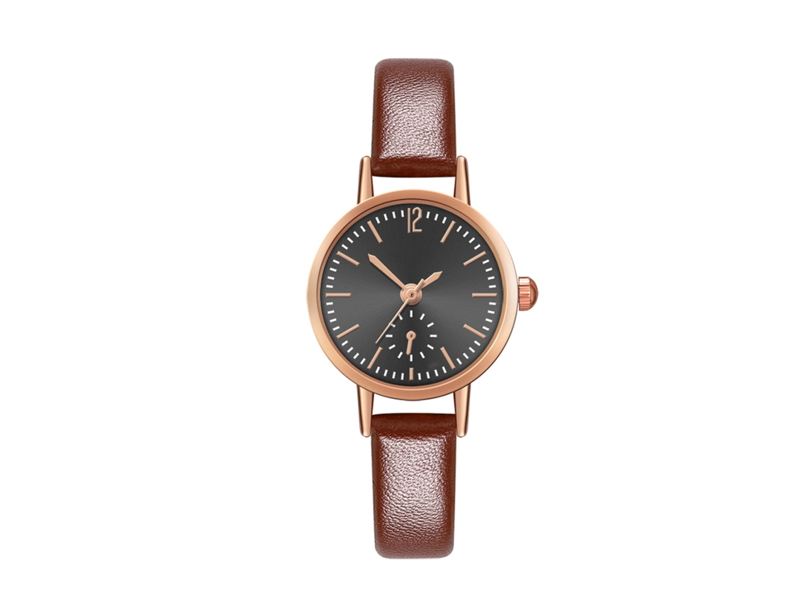 Relógio de Pulso Casal Feminino Masculino de Quartzo com Pulseira Pu Estilo Elegante
