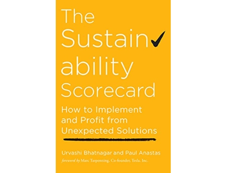 Livro Sustainability Scorecard de Urvashi Bhatnagar e Paul Anastas (Inglês - Capa Dura)