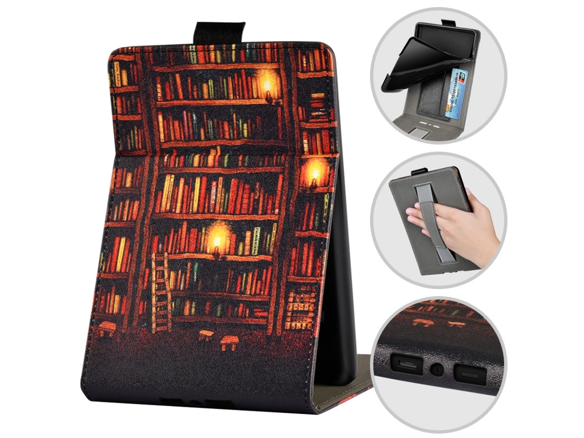 Zsanfs Capa Para Kindle, Com Suporte Dobrável
