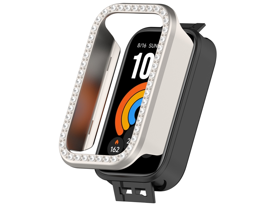 Capa Para Xiaomi Smart Band 11 Active, Capa Protetora Com Decoração De Strass Digitallab (luz Das Estrelas)