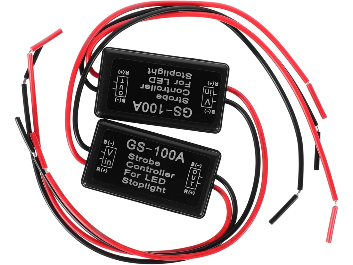 Módulo Estroboscópico De Led Mobestech 6 Peças Para Luzes À Prova D Água, Fácil De Instalar, Compatível Com Carros E