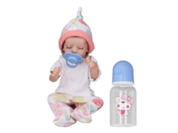 Primerox boneca Reborn Bebê Simulada de Silicone 12 Polegadas Menina para Crianças Acima de 3 Anos