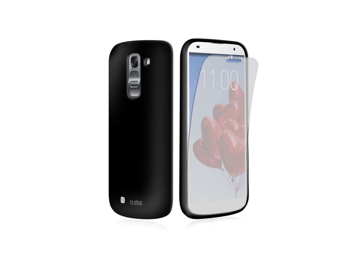 Capa aero lg g pro 2 SBS preto + película de proteção
