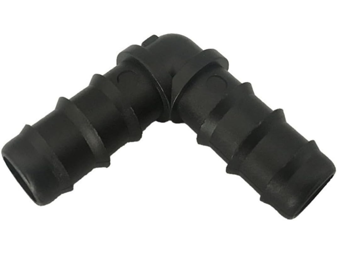 Kit De 20 Peças Conexões Plástico Preto Para Irrigação Por