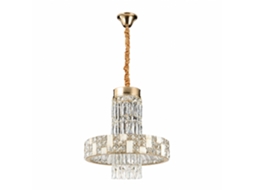 Candeeiro de Teto de Cristal PIBAOGU Asled 686 (dourado)