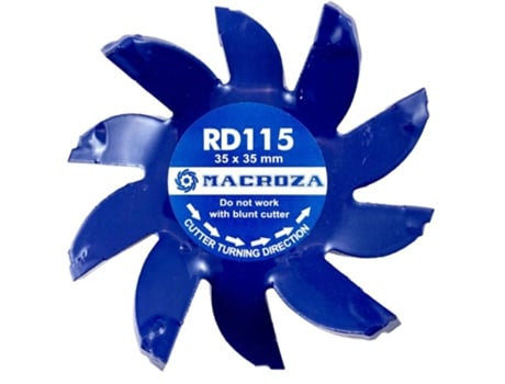 Fresa Rd115 para máquina de ranhurar paredes Macroza
