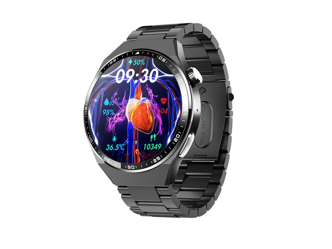 Smartwatch Yizhood F800 1.55 Inch Bluetooth Chamada Ip67 À Prova De Água 158 Modos Desportivos (android E Ios Preto)