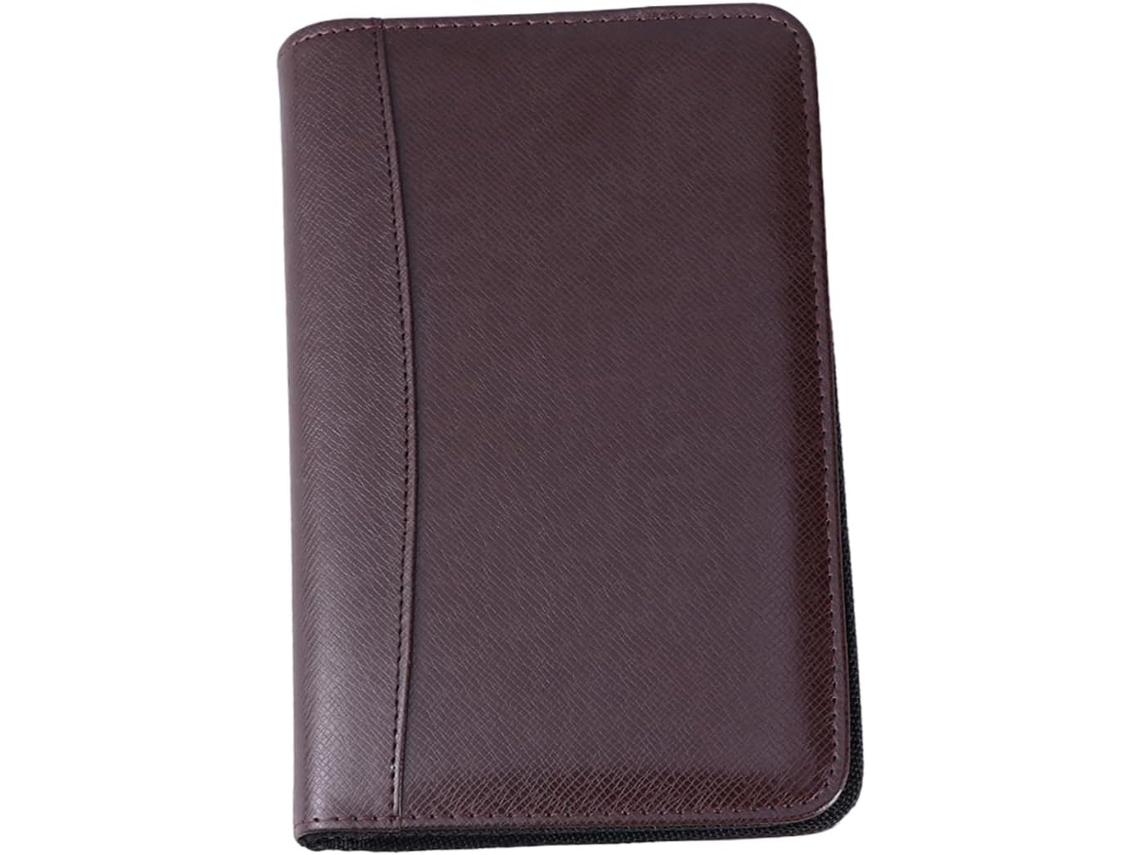 Caderno De Planejamento De Viagens Com Calculadora E Folhas Soltas, Azul Marinho. Gokoco