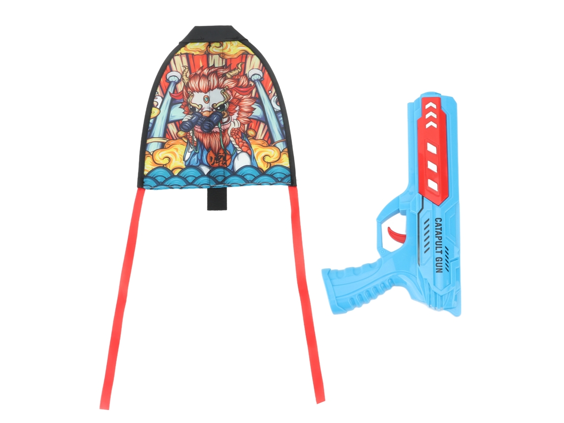 Mali lançador de Pipas para Crianças Brinquedo de Voo Manual Conjunto de Pipas Praia Brincadeira com Design Cartoon
