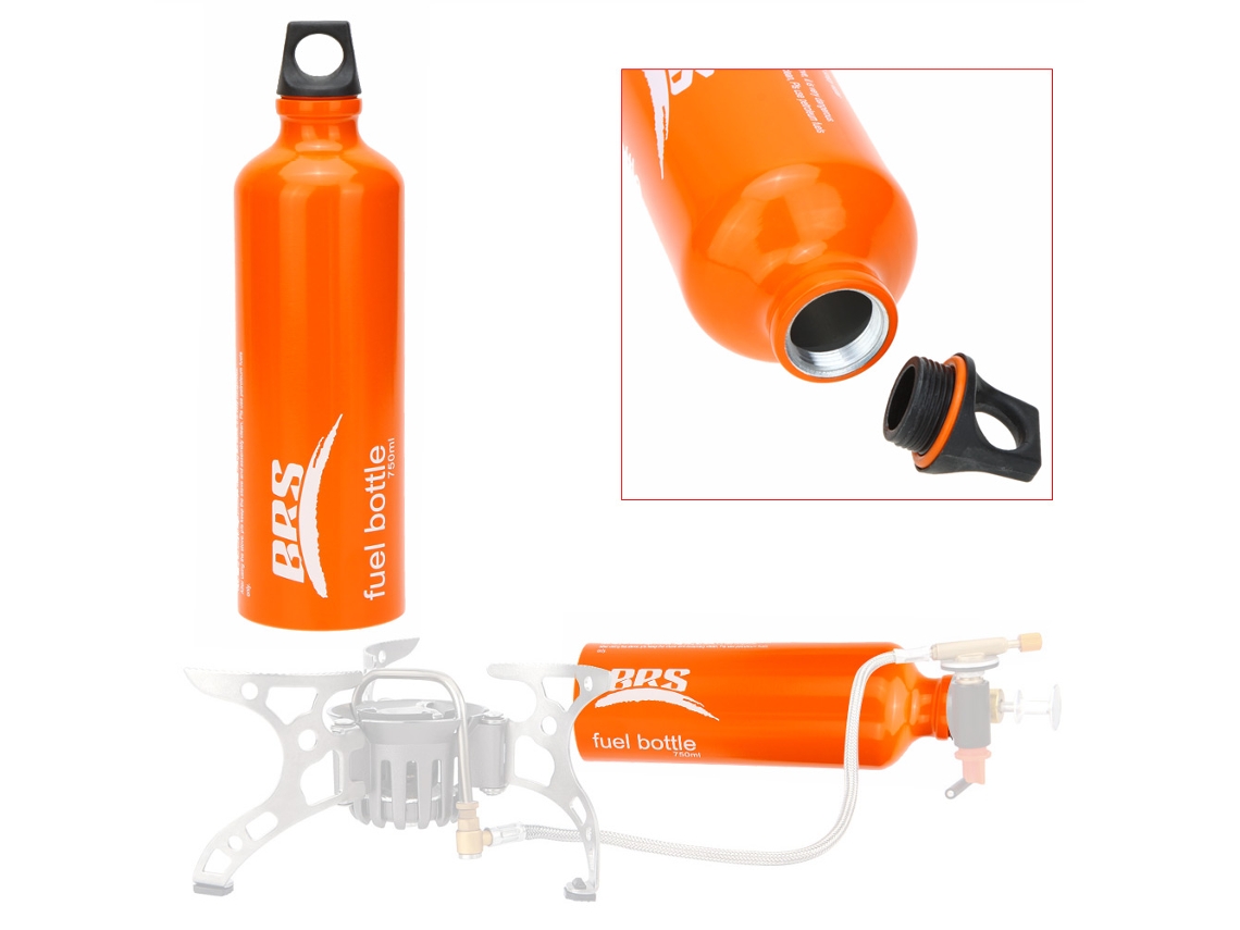 Garrafa Armazenamento Combustível Camping 750ml
