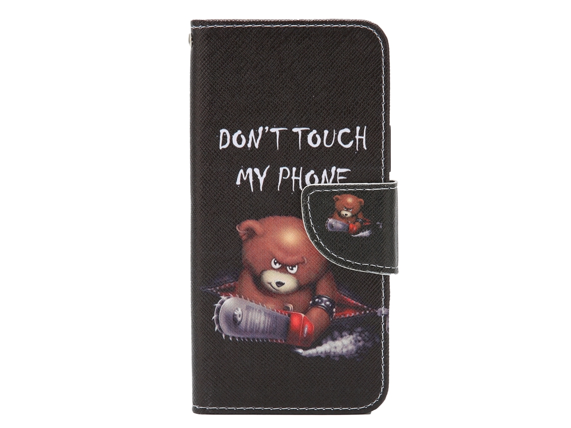 Capa de Couro PU para Iphone 12 Pro com Slot para Cartões e Suporte LAXISCREED