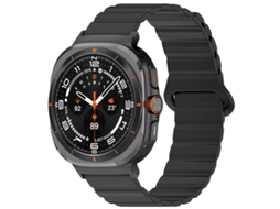 Bracelete para Samsung Galaxy Watch Active silicone com cabeça saliente e fivela prata (20mm) amarelo XIAOMOYU (40mm)