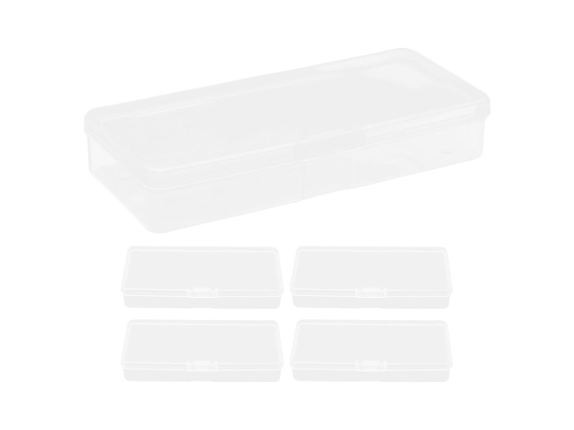 Caixa coletora de folhas de plástico com 5 peças.